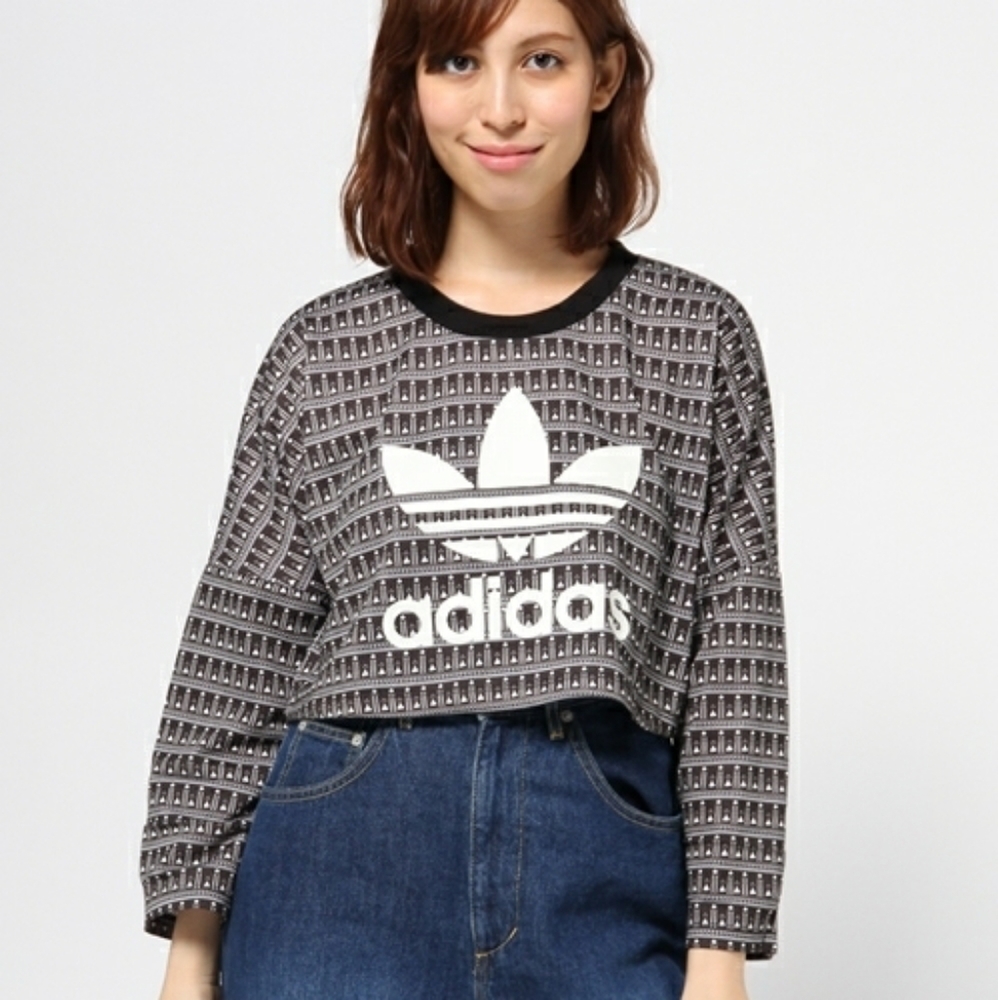 Adidas VEUC Originals Pavao Crop Sweatshirt